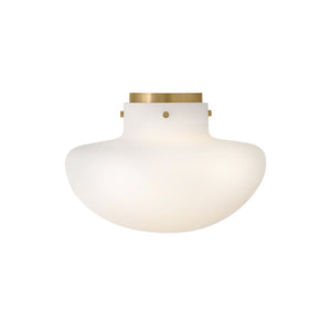Molly Medium Semi Flush Brass