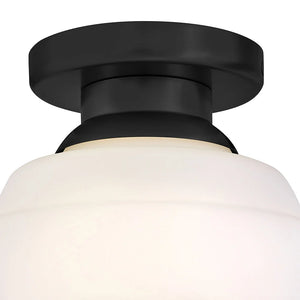 Penny Extra Small Flush Mount Black