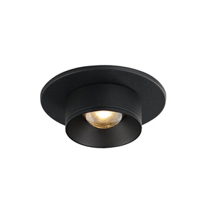 Caldera Led Flush Mount Black