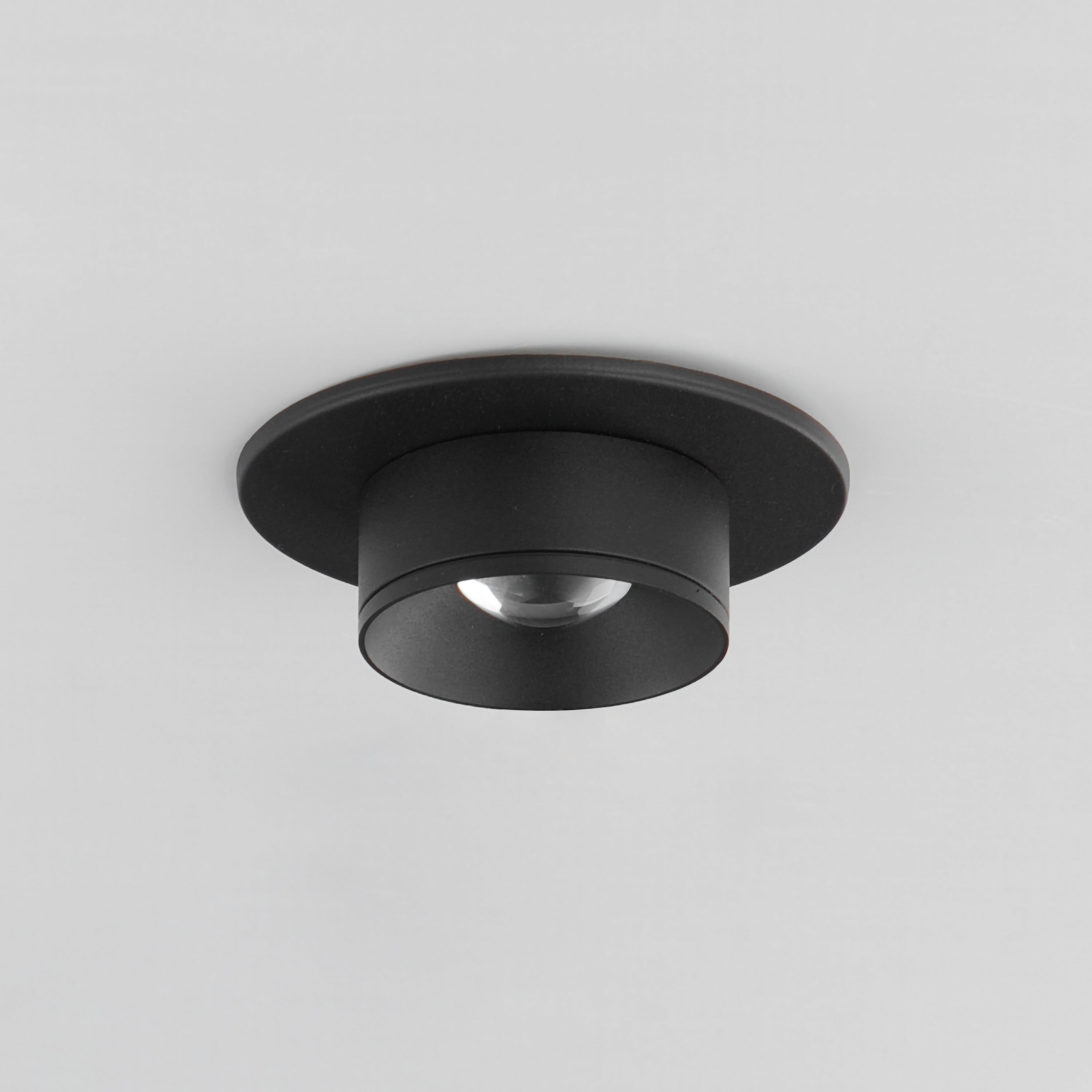 Caldera Led Flush Mount Black