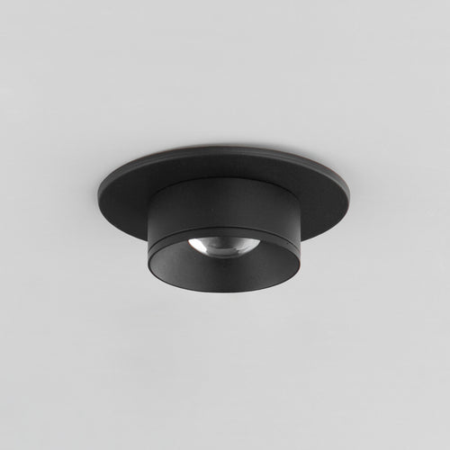Caldera Led Flush Mount Black