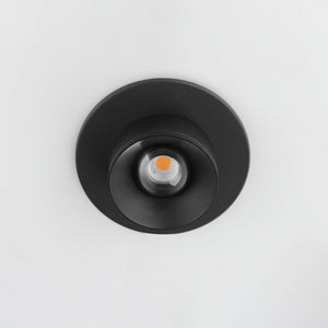 Caldera Led Flush Mount Black