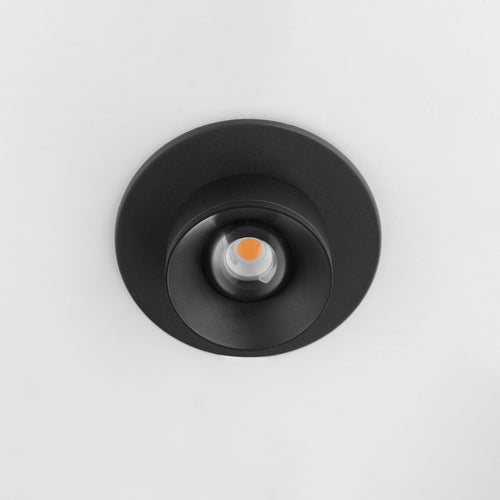 Caldera Led Flush Mount Black