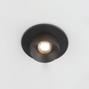 Caldera Led Flush Mount Black