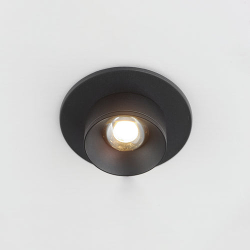 Caldera Led Flush Mount Black