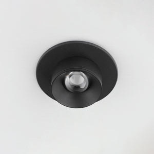 Caldera Led Flush Mount Black