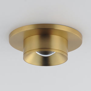Caldera Led Flush Mount Brass