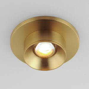 Caldera Led Flush Mount Brass