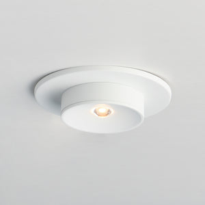 Caldera Narrow Optic Flush Mount White