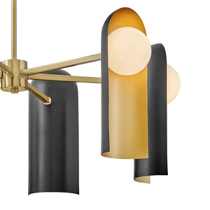 Zuri Chandelier Black