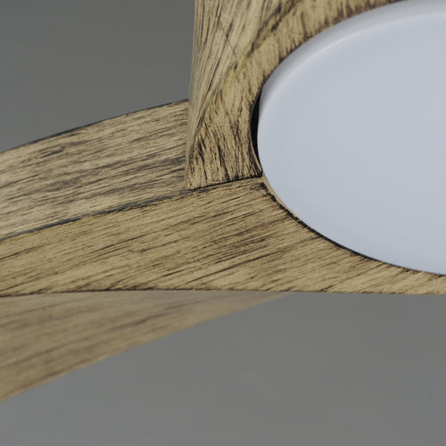 Drifter Outdoor Hugger Fan Wood