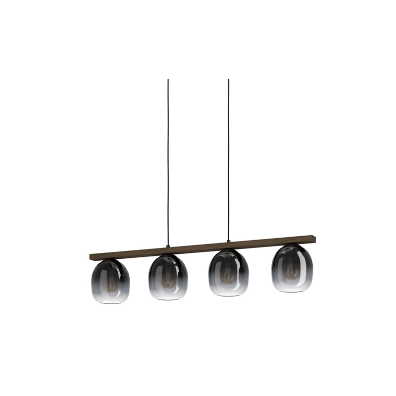 Filago Linear Pendant Black