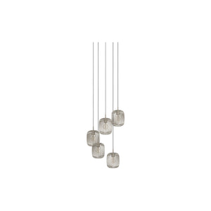 Romazzina 5 Light Pendant Sand