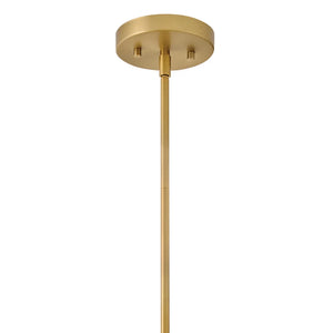 Casey Metal Pendant Brass