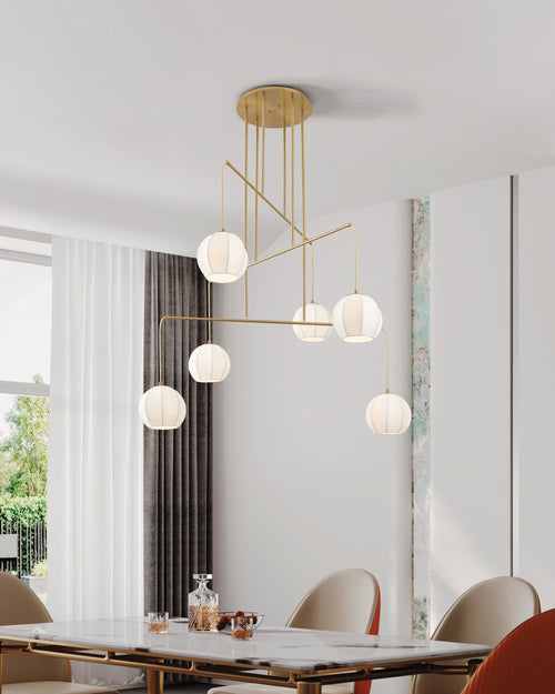 Bryony Chandelier Gold