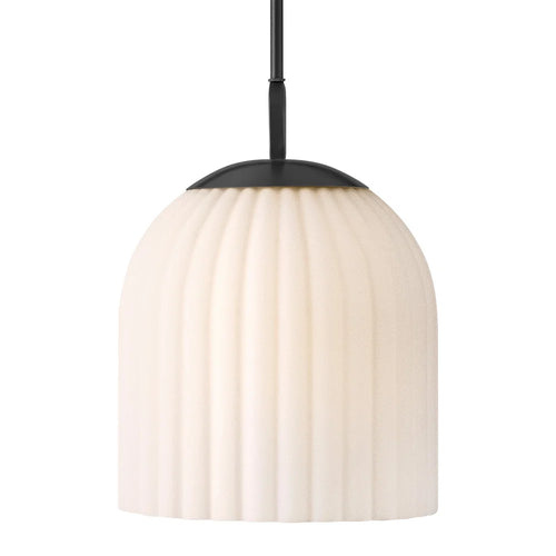 Paige Glass Pendant Black