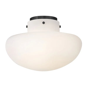 Molly Medium Semi Flush Black