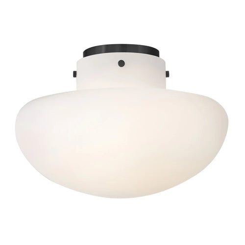 Molly Medium Semi Flush Black