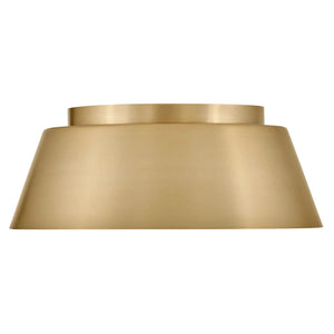 Tess Medium Flush Mount Brass