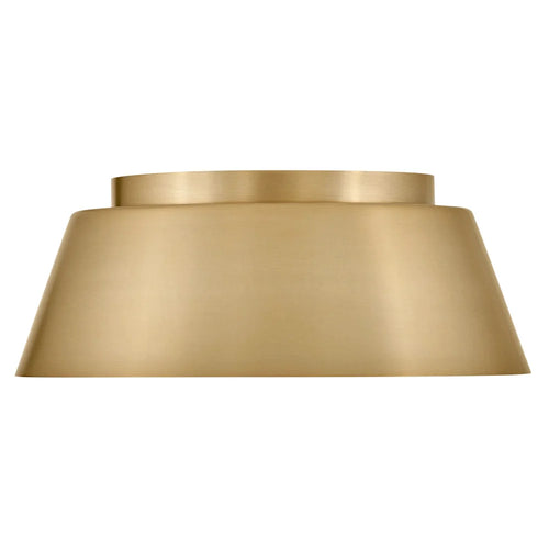 Tess Medium Flush Mount Brass