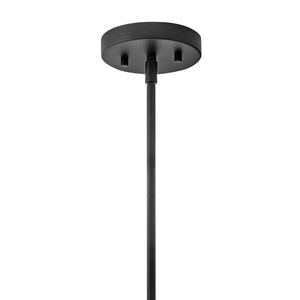 Casey Metal Pendant Black