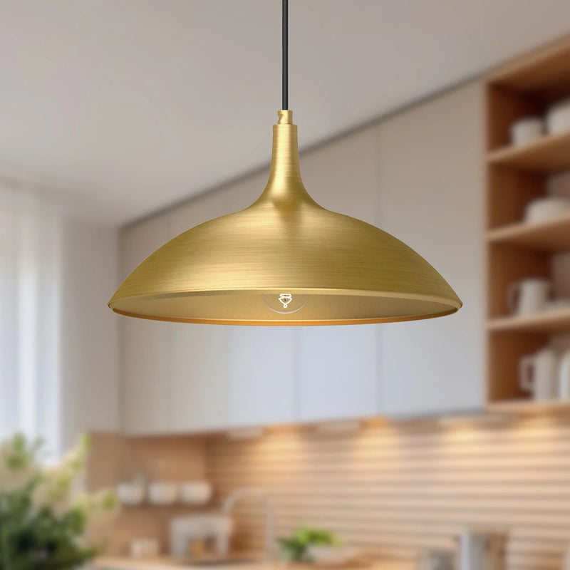 Abel Pendant Brass