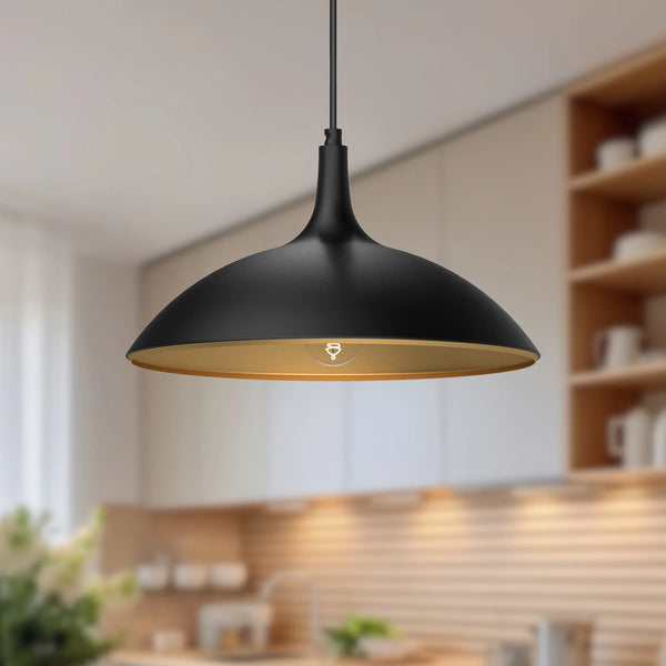Abel Pendant Black