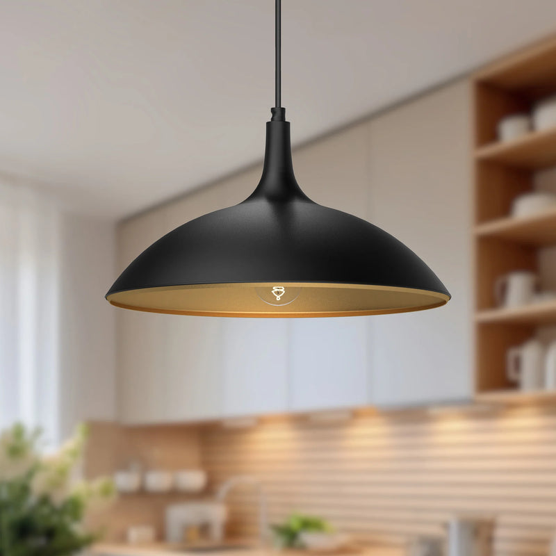 Abel Pendant Black
