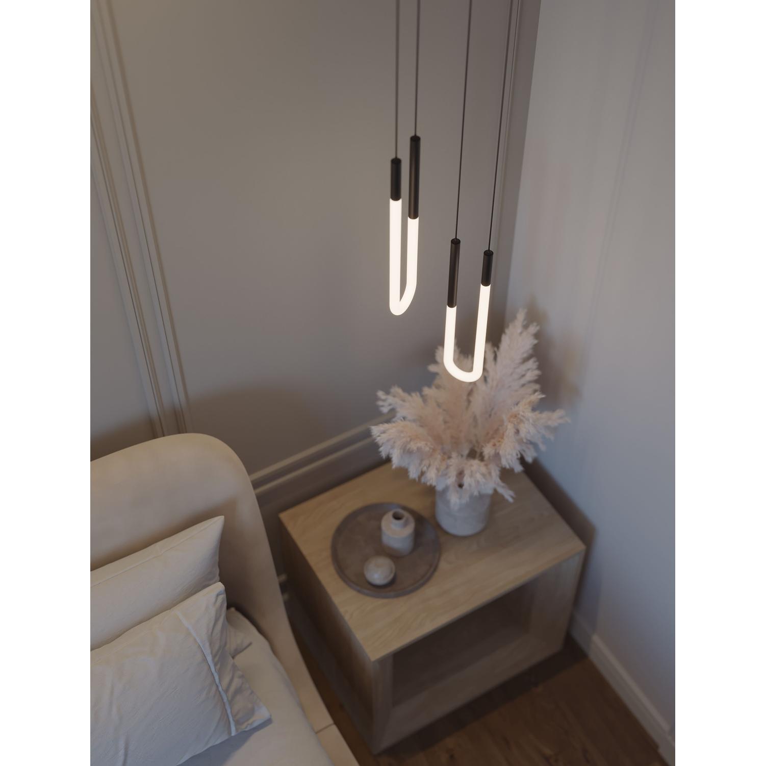 Adel Led Pendant Black
