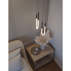Adel Led Pendant Black
