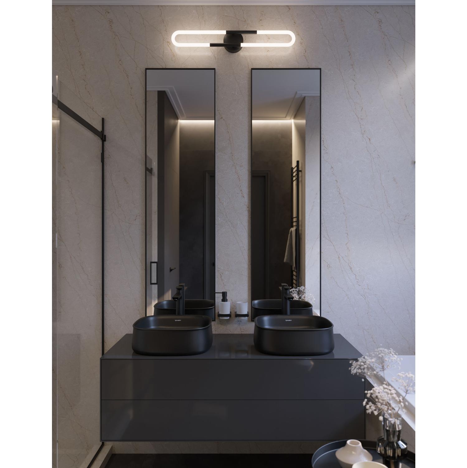 Adel Led Vanity Black M