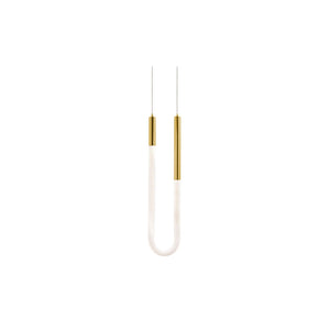 Adel Led Pendant Brass