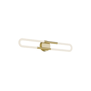 Adel Led Vanity Brass S