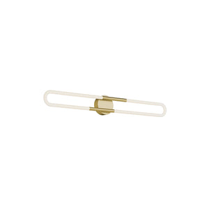 Adel Led Vanity Brass M