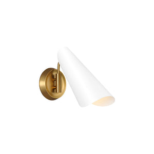 Tresa One Light Sconce Mate White