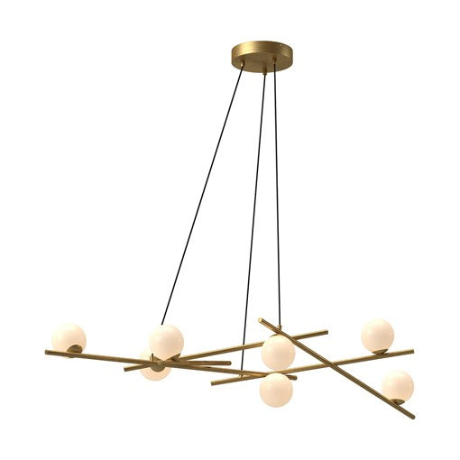 Amara Chandelier Brass