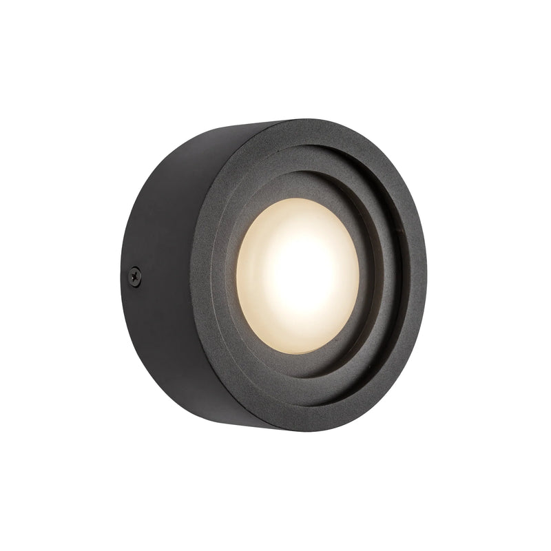 Arco Vanity Wall Sconce Black