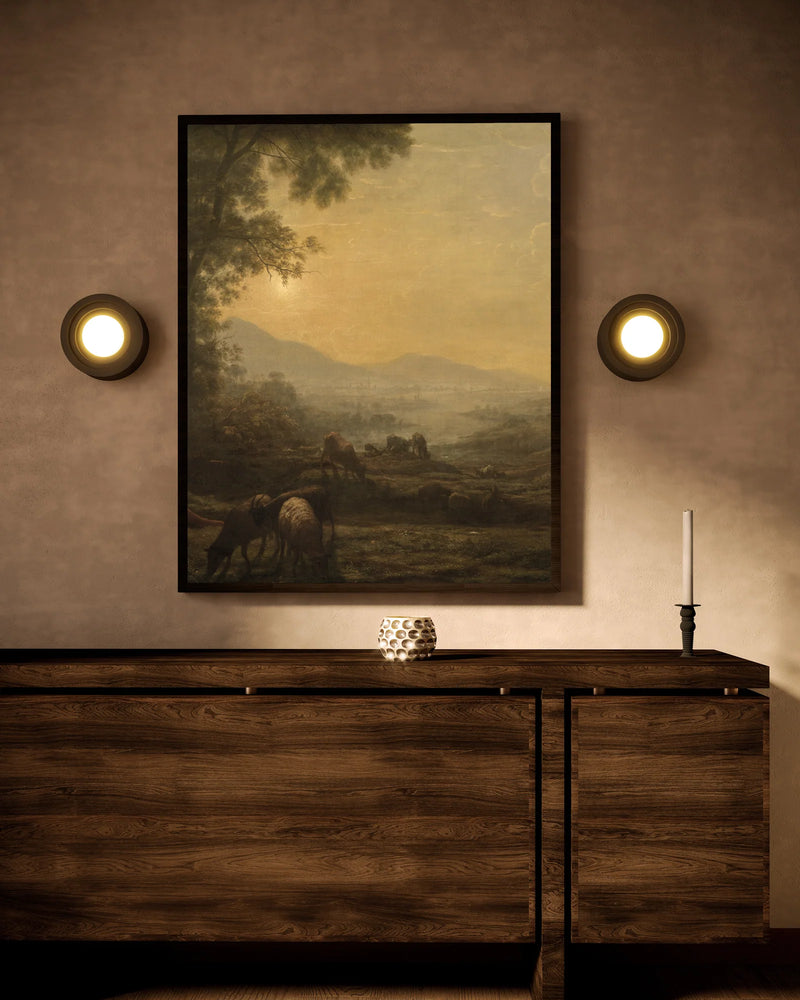 Arco Vanity Wall Sconce Black