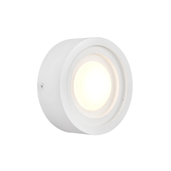 Arco Vanity Wall Sconce White