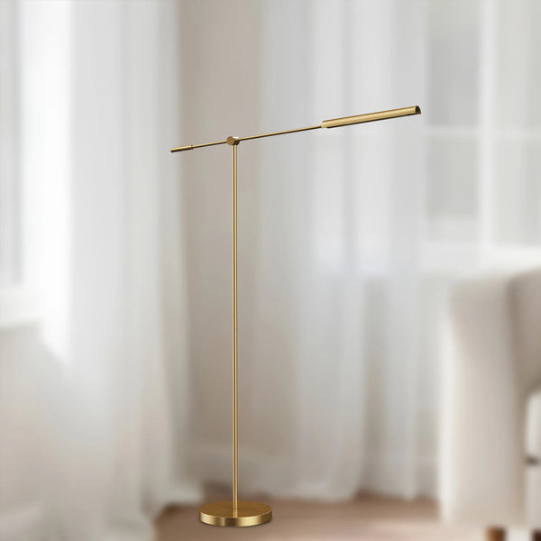 Astrid Floor Lamp Brass