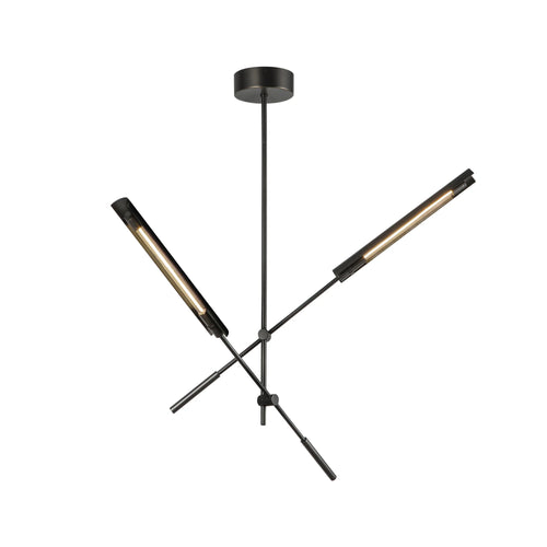 Astrid 2 Multi Pendant Black