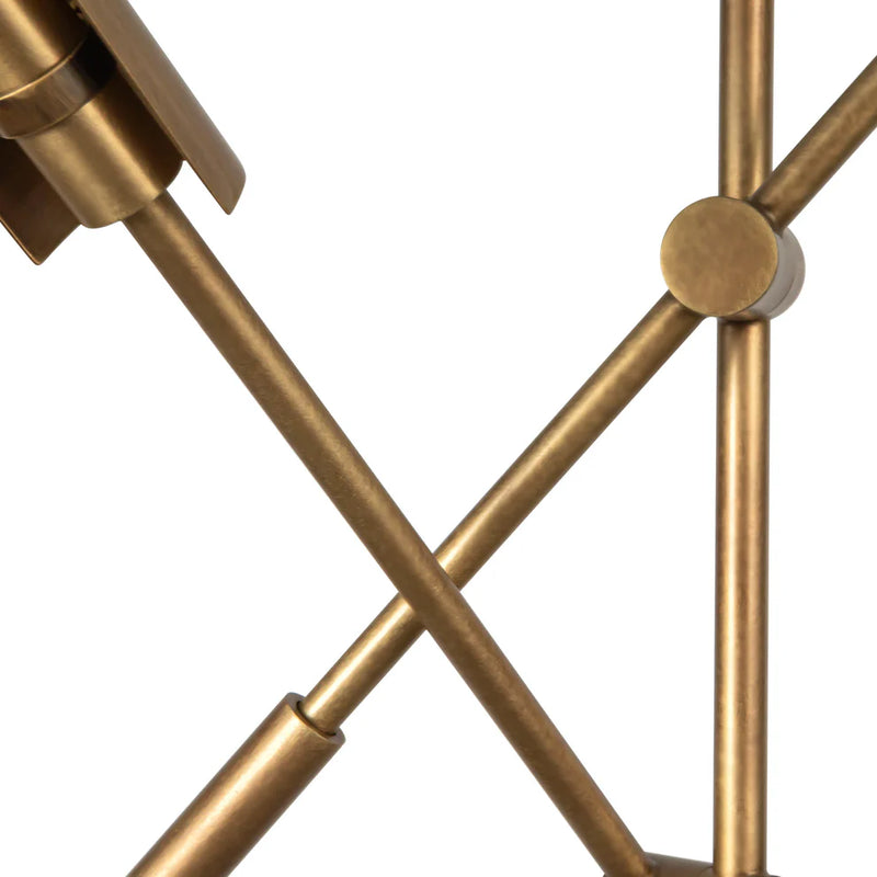 Astrid 2 Multi Pendant Brass