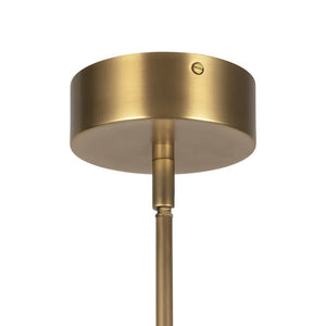 Astrid 3 Multi Pendant Brass