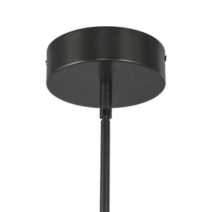 Astrid 6 Multi Pendant Black