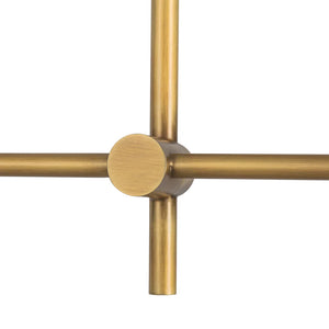 Astrid 6 Multi Pendant Brass