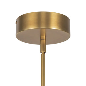 Astrid 6 Multi Pendant Brass