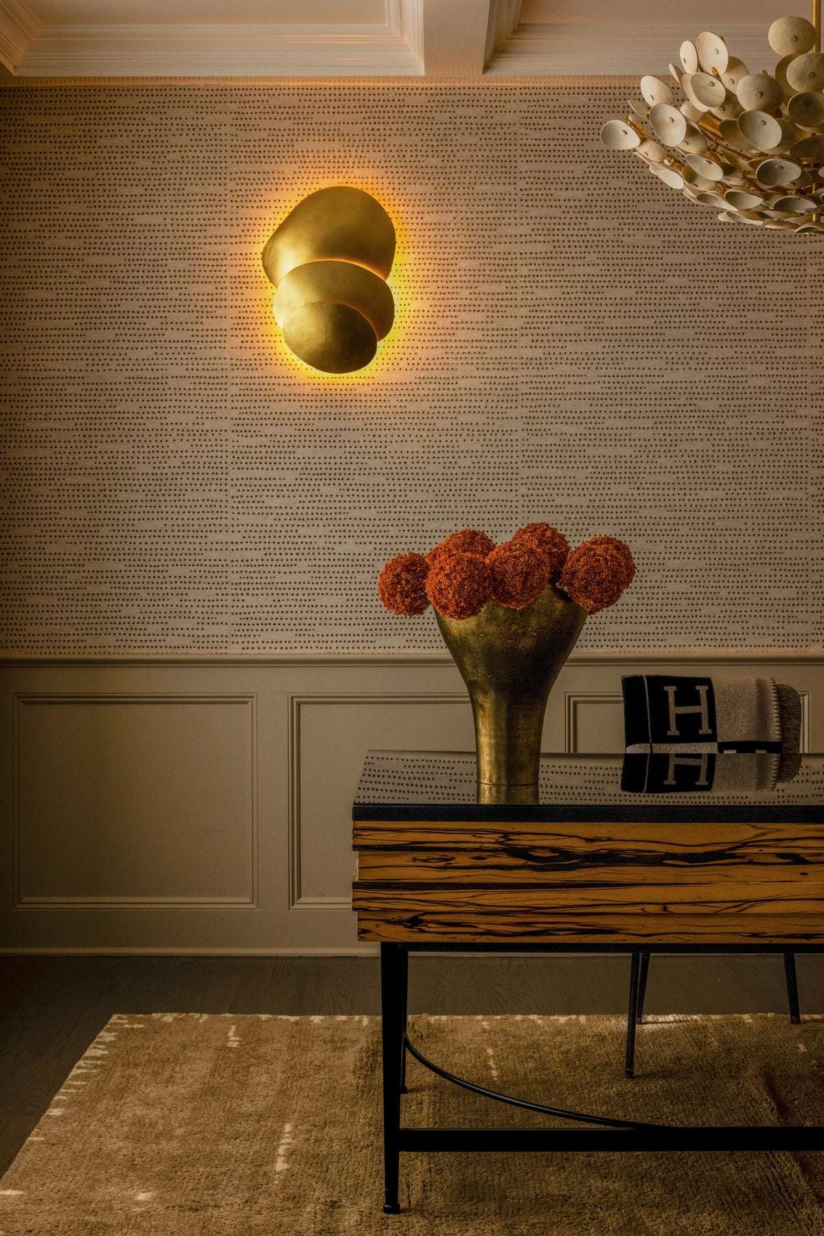 Akemi Wall Sconce Gold