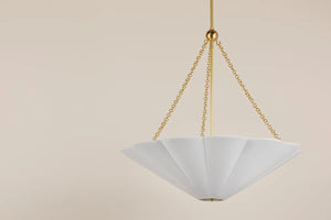Alana Pendant White