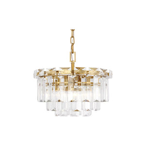 Arden Mini Chandelier Brass