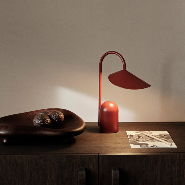 Arum Portable Lamp Red